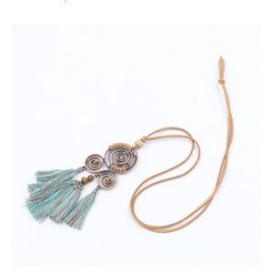 🥨🍹🏵Boho tassel necklace